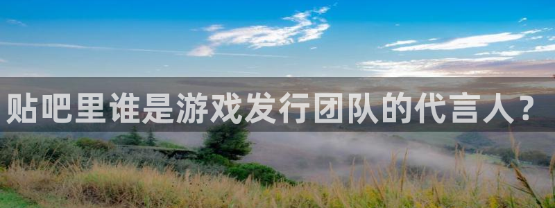 bg大游子文化是干什么的：贴吧里谁是游戏发行团队的代言人？