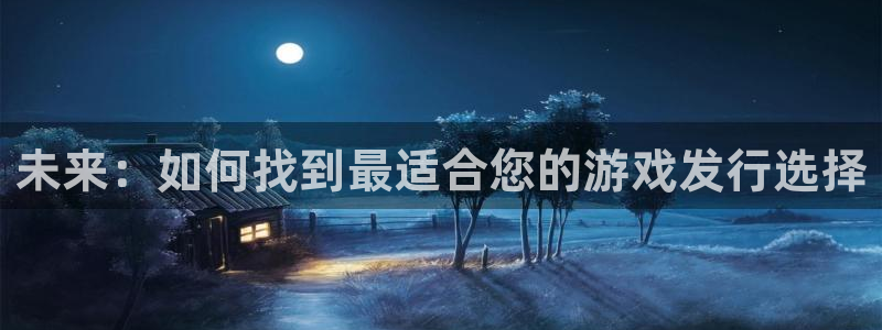 bg大游官网注册登录不了：未来：如何找到最适合您的游戏发行选择